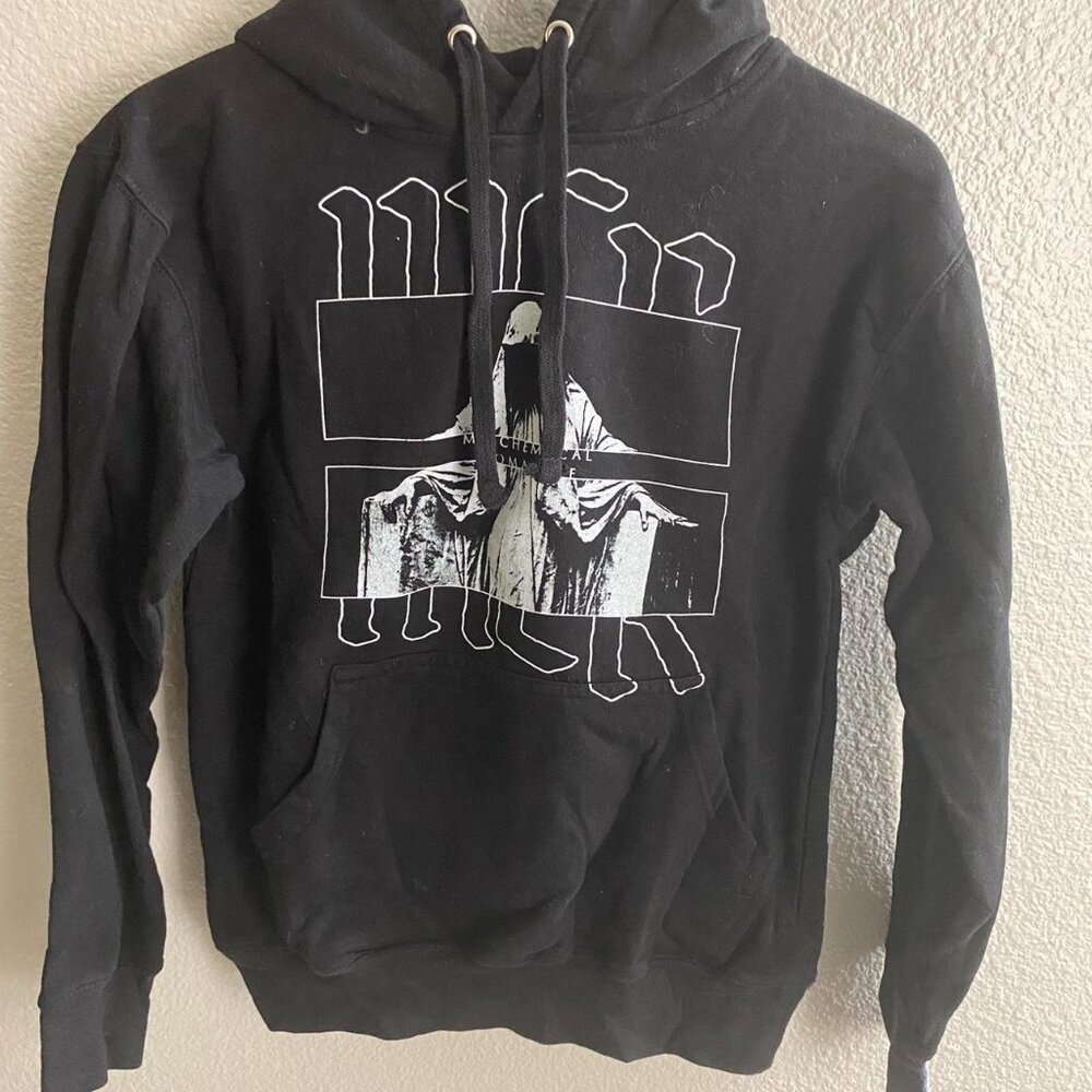 Women's Black Hoodie My Chemical Romance Size Small